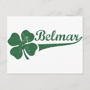 Belmar NJ Shamrock Vykort