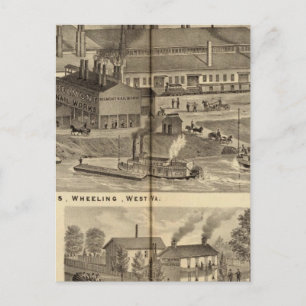 Belmont Nagel Works, Wheeling Vykort