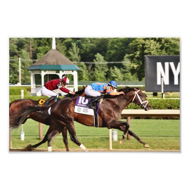 BELMONT STAKES 2024 FOTOTRYCK (Framsidan)
