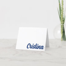 Belmont Universiteten Personlig - tackkort