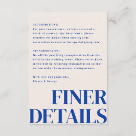 Belmont Vertikal Bröllop Tilläggskort