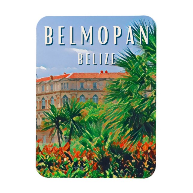 Belmopan, la ville verte de Belize Magnet (Vertikal)