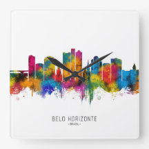 Belo Horizonte Brasil Siluett