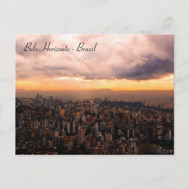 Belo Horizonte - Brasilien Vykort (Framsida)