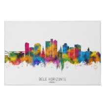 Belo Horizonte Brazil Skyline