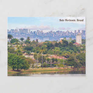 Belo Horizonte, Minas Gerais, Brasil Vykort