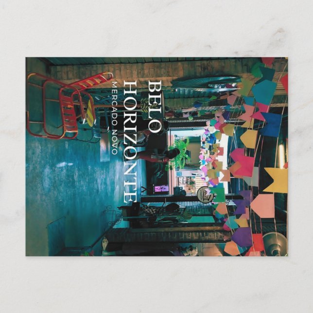 Belo Horizonte Vykort (Framsida)