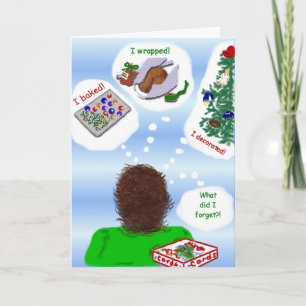 Belöda helgdagar helgkort