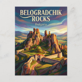Belogradchik-klipporna Bulgarien Vykort