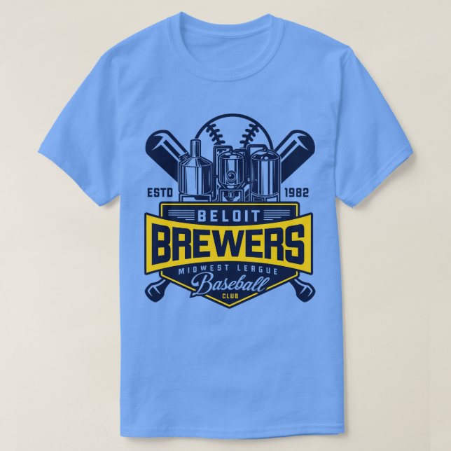 Beloit Brewers T Shirt (Design framsida)