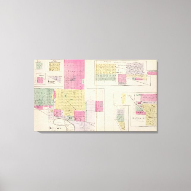 Beloit, Victor, Waconda Vår, Morton, Kansas Canvastryck (Framsida)
