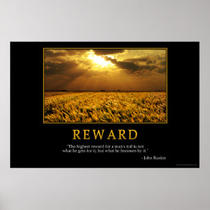 Belöning Poster