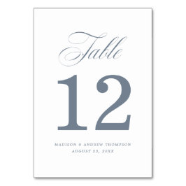 Beloved | Bordsnummer-kort för Bröllop Bordsnummer