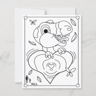 Beloved Dinasoaur-färgsidor