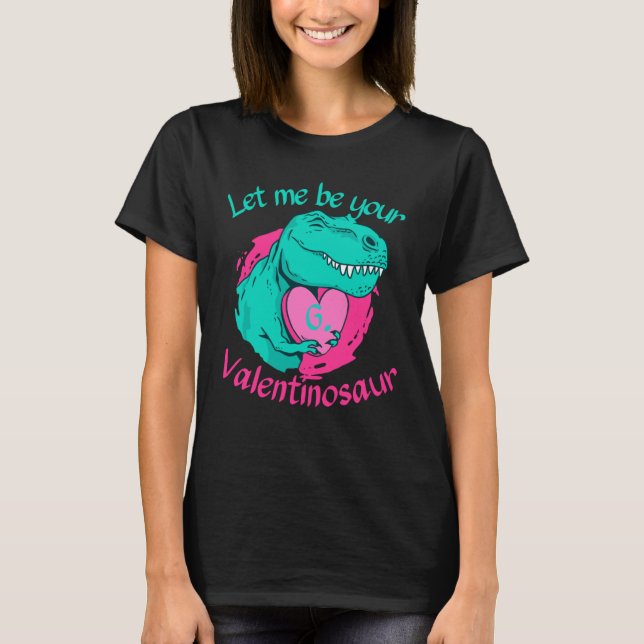 Beloved G Initial Låt mig ta er Valentines day Di T Shirt (Framsida)