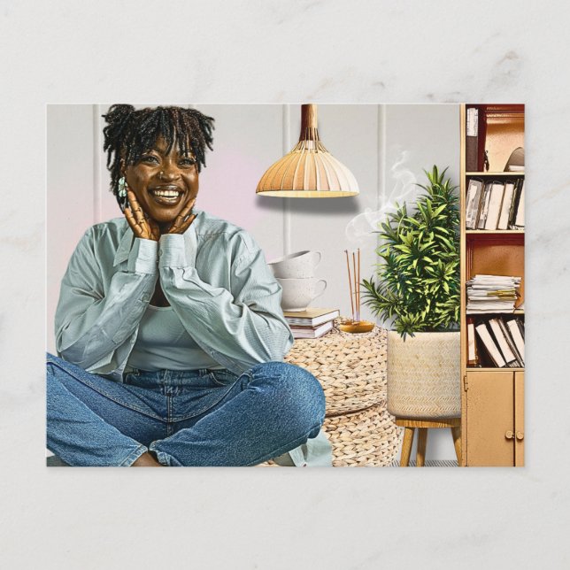 Beloved Hearts, Your Light Remains Vykort (Framsida)