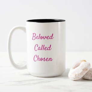 Beloved Kallad Chosen Inspiring Mugg