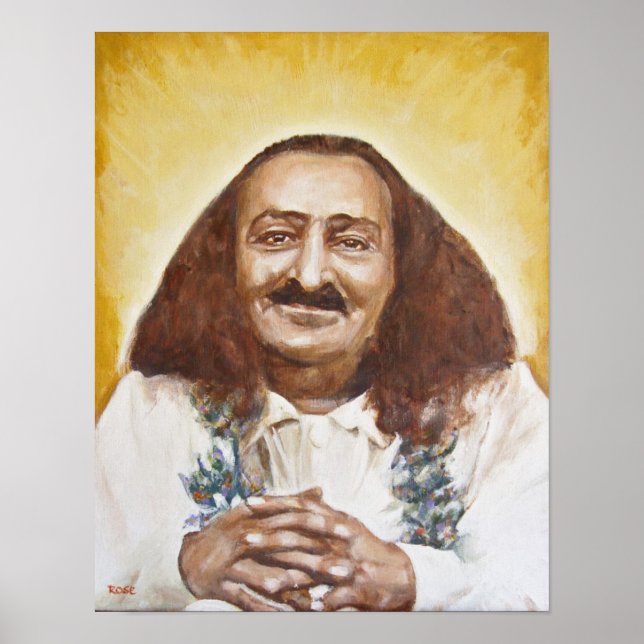 Beloved Meher Baba Poster (Framsidan)