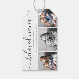 Beloved Nana Grandma Anpassningsbar Family Photo K Presentetikett