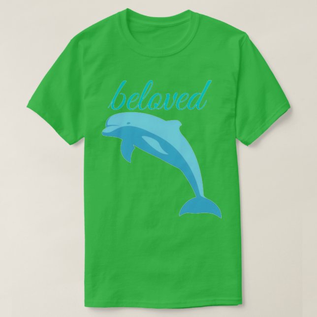 beloved whale t shirt (Design framsida)