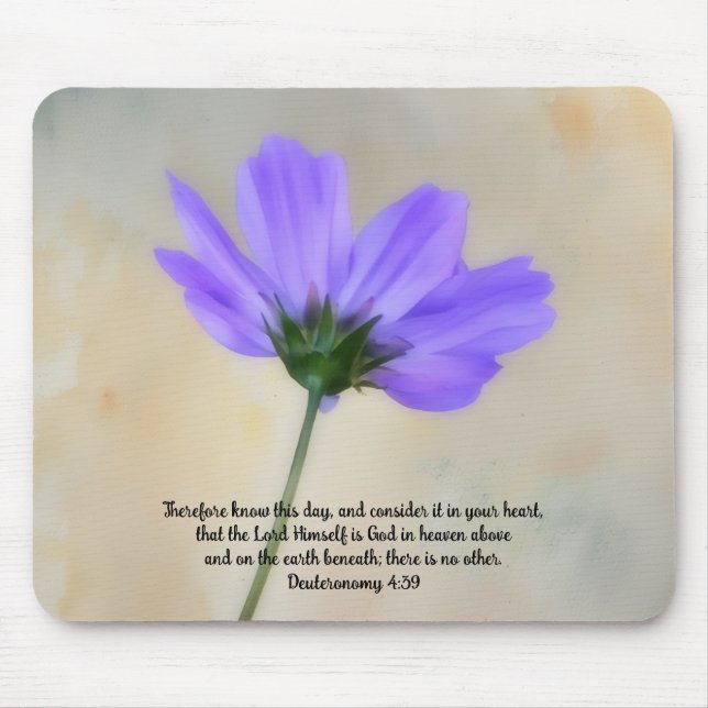 Below a Flower Faith Deuteronomy Bible Verse Musmatta (Framsidan)