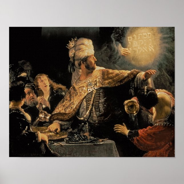 Belshazzar's Feast c.1636-38 Poster (Framsidan)