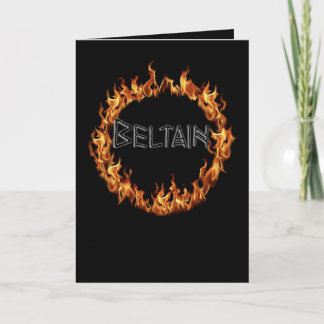 Beltain Ring of Fire Vikit Julkort Kort