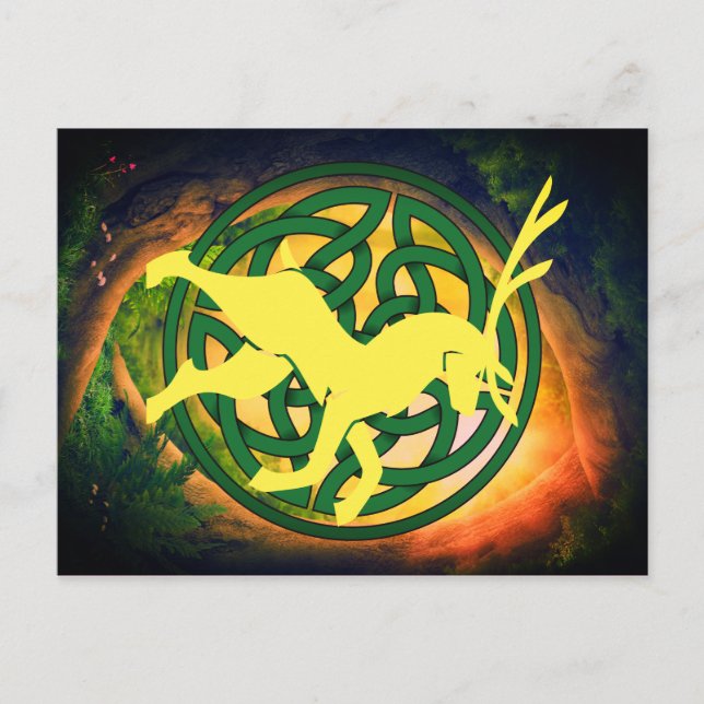 Beltaine - maj Tillväxtfestival Vykort (Framsida)