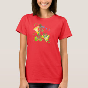 Beltane blommor tee shirt