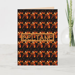 Beltane Embers Greeting Card Kort