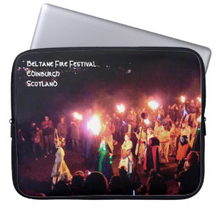 Beltane Fire Festival Procession of the May Queen Laptop Fodral