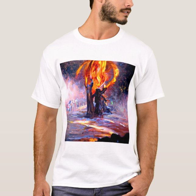 Beltane Fire Festival T Shirt (Framsida)