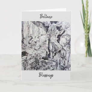 Beltane-välsignelsekort Kort