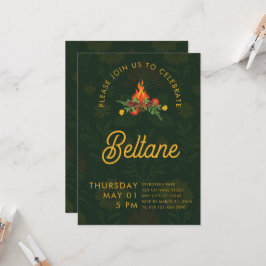 Beltane | Vår | Wheel of the Year-inbjudan Inbjudningar