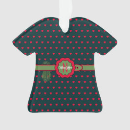 Belted Doll Dress Figurine jul Thirt