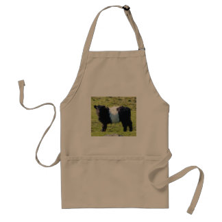Belted Galloway calf Apron Förkläde