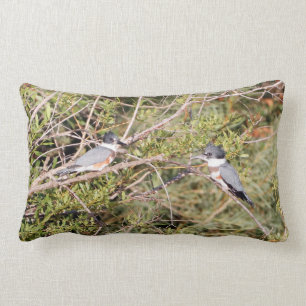 Belted Kingfisher Lumbarkudde