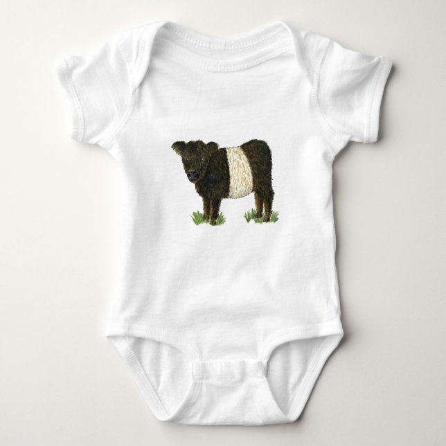 "Beltie" köt Galloway Tee (Framsida)