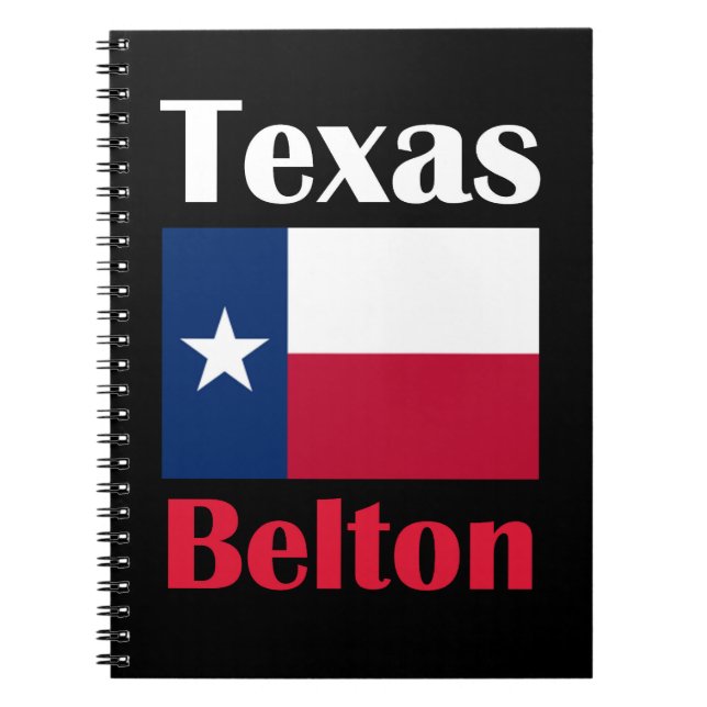Belton TX Anteckningsbok (Framsidan)