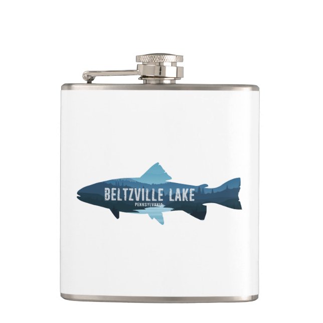 Beltzville Lake Pennsylvania Fisk Fickplunta (Framsidan)