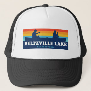 Beltzville Sjö Pennsylvania Canoe Keps