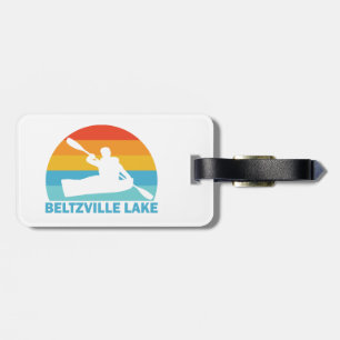 Beltzville Sjö Pennsylvania Kayak Bagagebricka