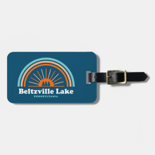 Beltzville Sjö Pennsylvania Rainbow Bagagebricka