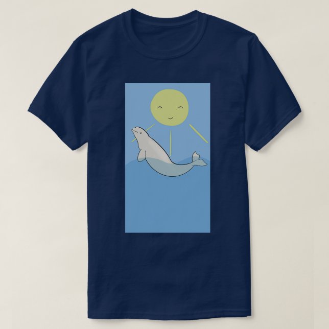 Beluga amp Sunshine T Shirt (Design framsida)