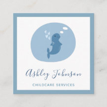 Beluga Baby Whale Pastel Blue Childcare Babyvakt