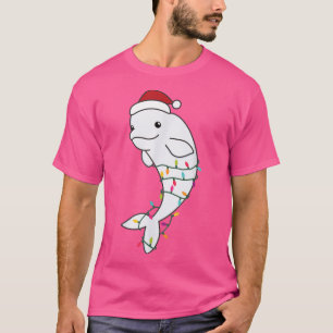 Beluga god jul Fairy Ljus Sweet Animals T Shirt