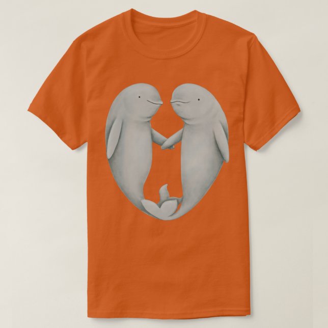 Beluga Kärlek T Shirt (Design framsida)