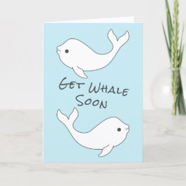 Beluga-kort för val av soon kort