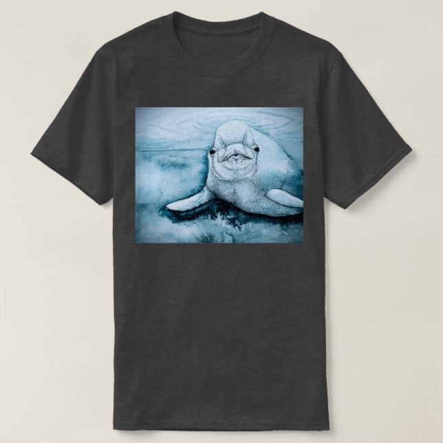 Beluga or Space Guild Navigator T Shirt (Design framsida)