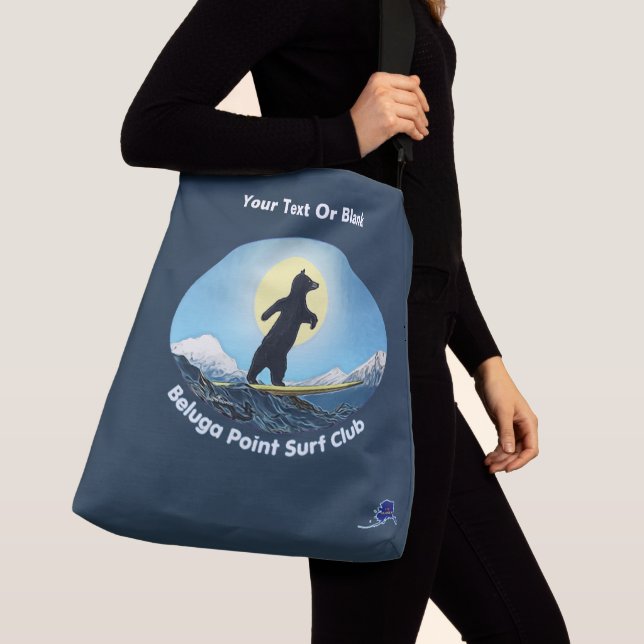 Beluga Point Surfa Klubb Axelväska (Närbild)